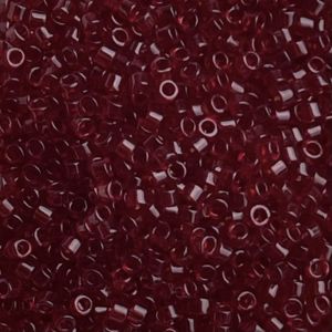 Delica Transparent Dark Cranberry