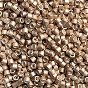 Delica Bead Galvanized SemiFrosted Champagne