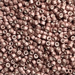 Delica Bead Galvanized Matte Blush Pink