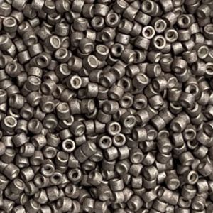 Delica Bead Galvanized Matte Pewter