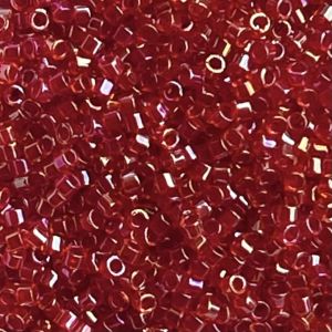 Delica Bead Fancy Lined Siam