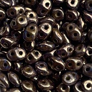 SuperDuo 2x5MM Wasabi Bronze Pic