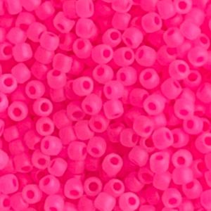 Round #11 Frosted Hot Pink