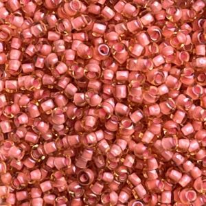 Round #11 Light Peach Gloss Inside