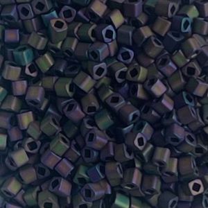 TOHO Cube 1.5mm Frosted Metallic Iris – Purple
