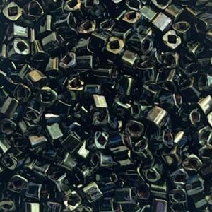 TOHO Cube 1.5mm HYBRID Antiqued Metallic Black