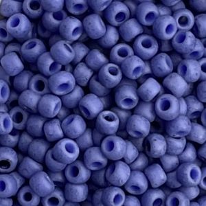 Round #8 Semi Glazed Soft Blue