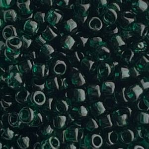 Round #8 Transparent Green Emerald