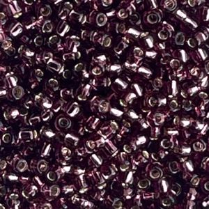 Round #11 Silver-Lined Med Amethyst
