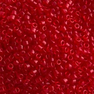 Round #15 Transparent Siam Ruby
